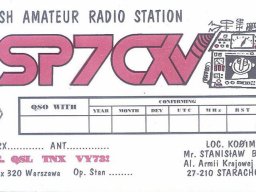 QSL SP7CXV